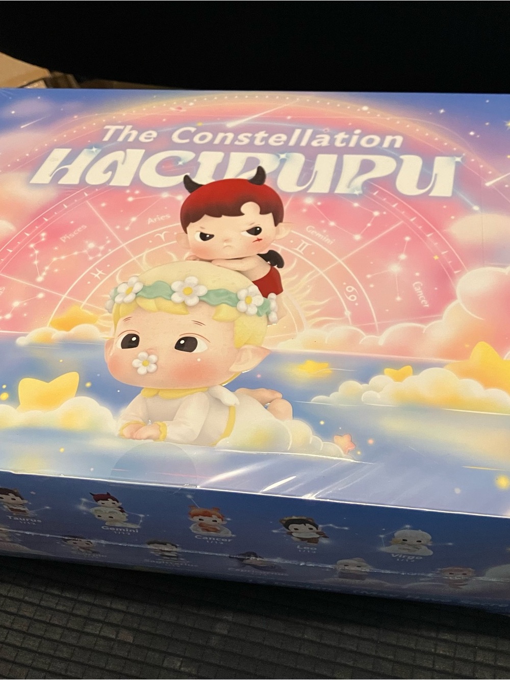 Sealed Full Case of 12, POP MART, HACIPUPU The Constellation Series Figures